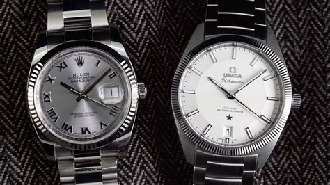 rolex datejust vs omega